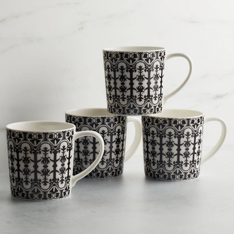 Casablanca Mug - Size:Set of 4 - Color:Casablanca Black
