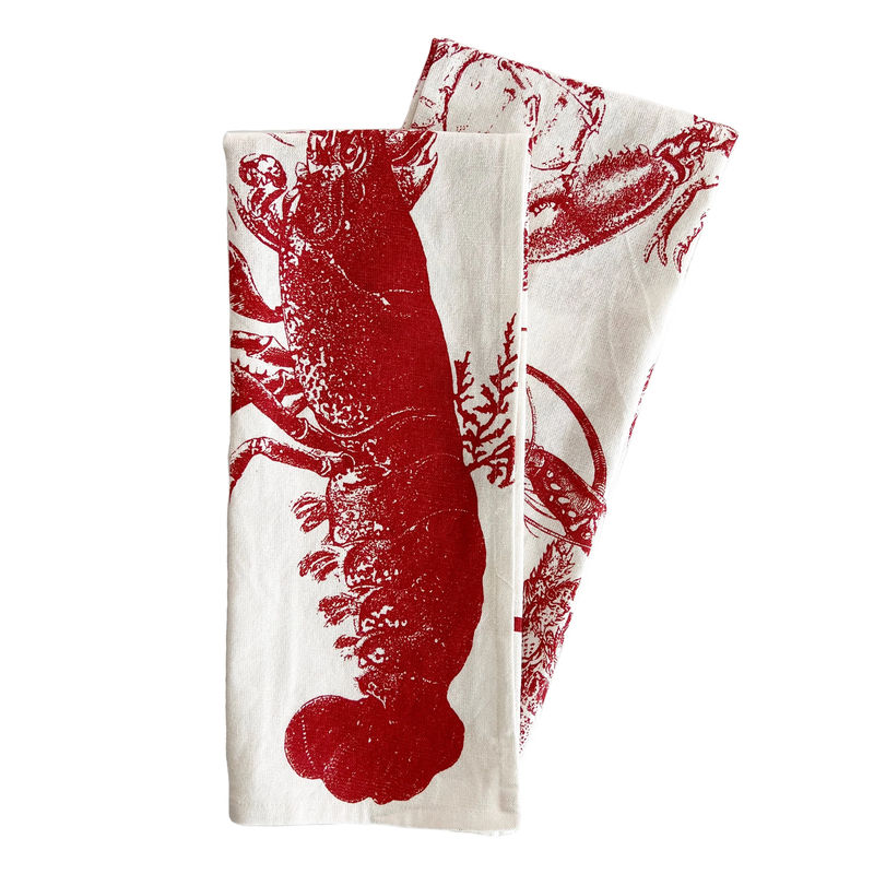 Lobsters Kitchen Towels, Set of 2