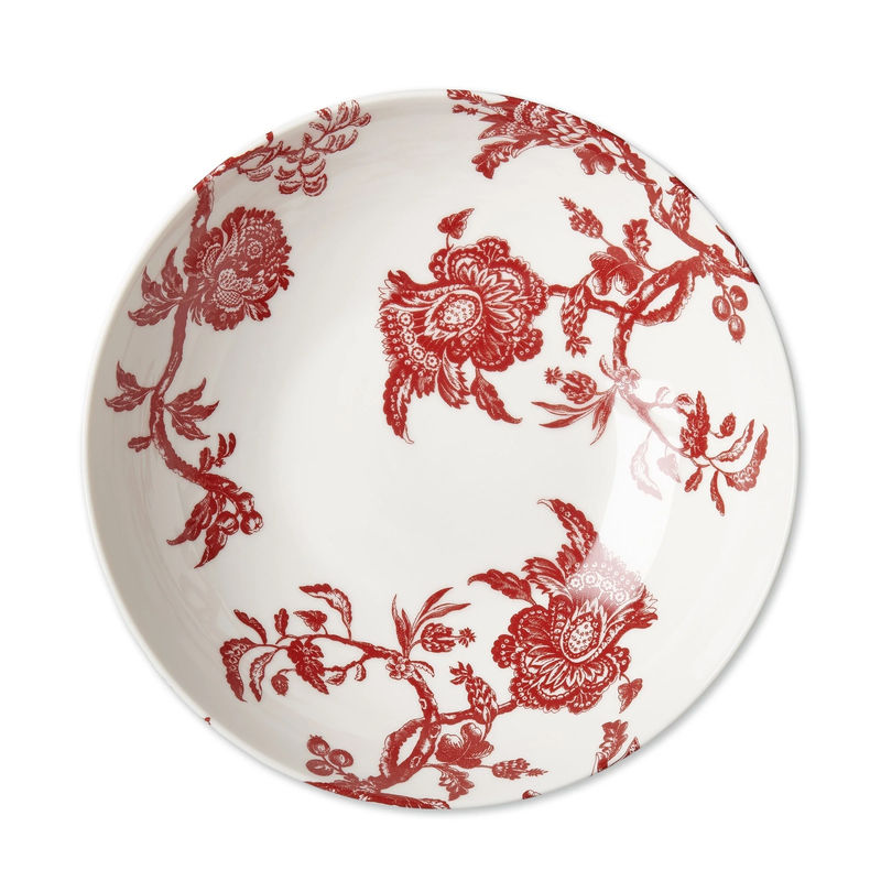 Arcadia Wide Serving Bowl - Color:Arcadia Crimson