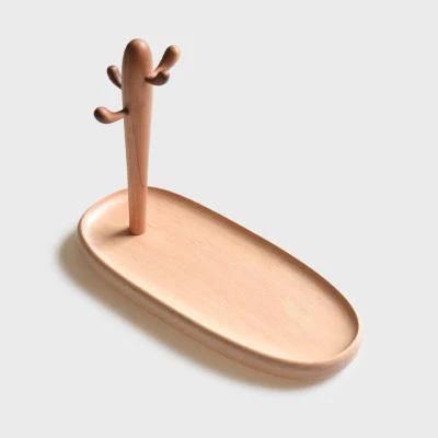 Handmade Wooden Key Holder - Color:Beech