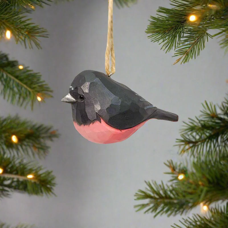 Pink Robin Hanging Ornaments