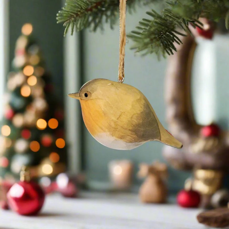 Robin Bird Hanging Ornaments