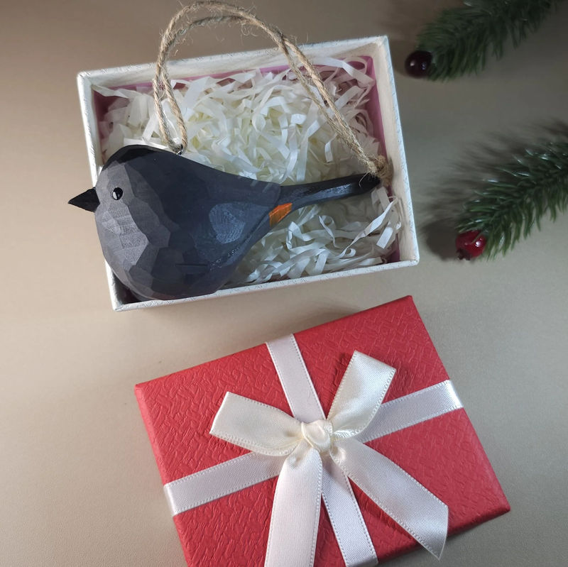 Bird Hanging Ornaments With Gift Box Packing - Style:CatBird