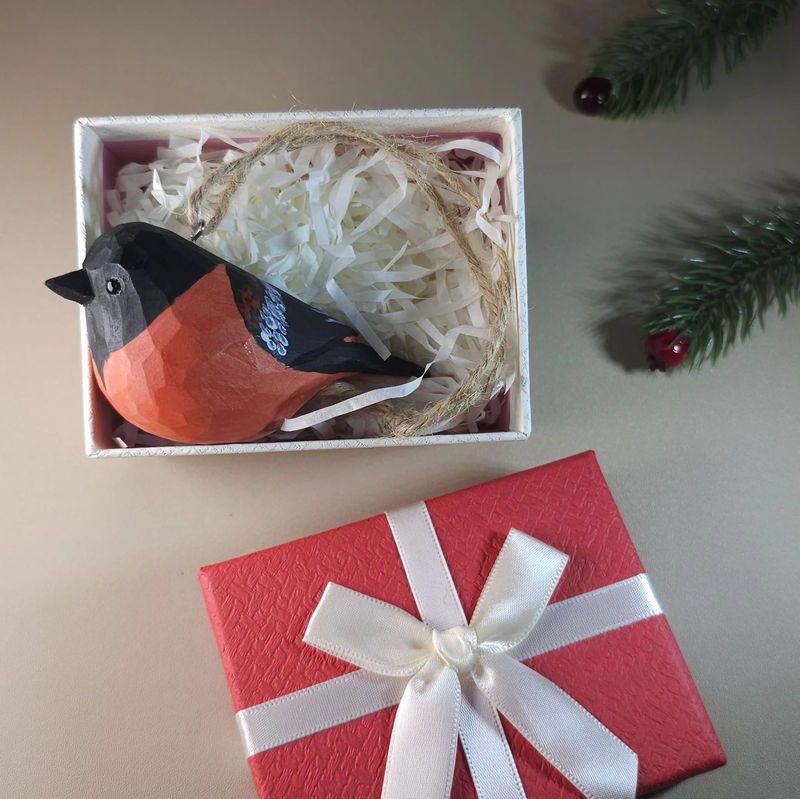 Bird Hanging Ornaments With Gift Box Packing - Style:Baltimore Oriole