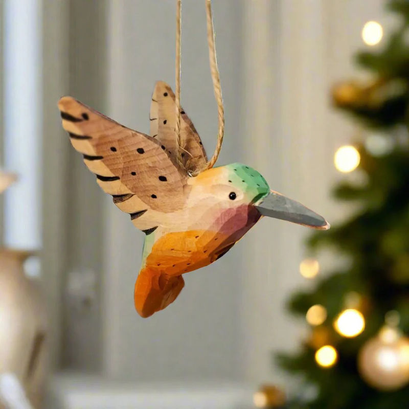Hummingbird Hanging Ornaments - Color:A Brown winged