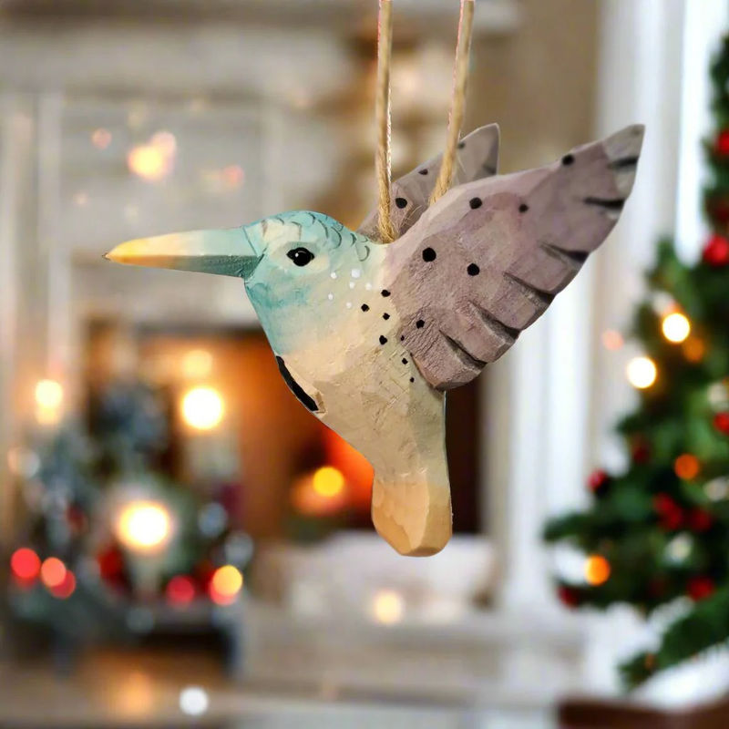 Hummingbird Hanging Ornaments - Color:B Purple winged