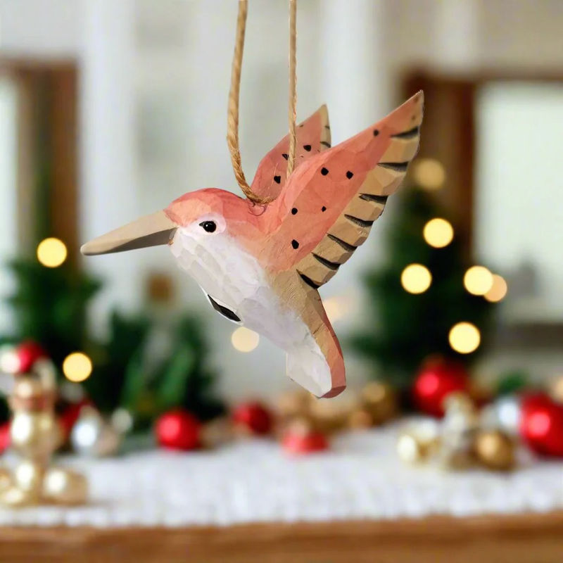Hummingbird Hanging Ornaments - Color:C Pink winged