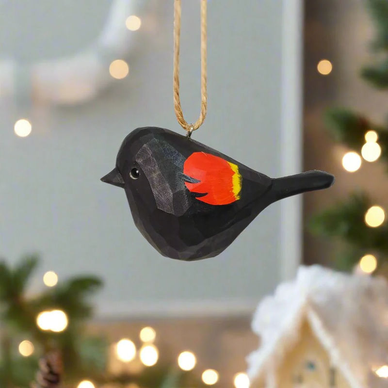 Red-Winged Blackbird Hanging Ornaments