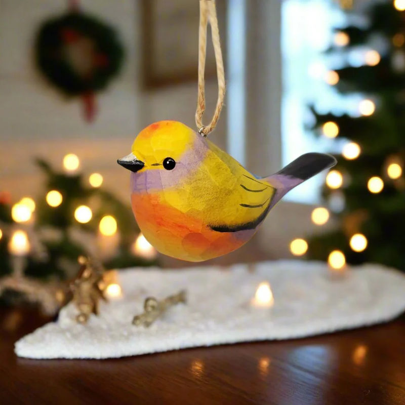 White-Browed Tit-warbler Hanging Ornaments