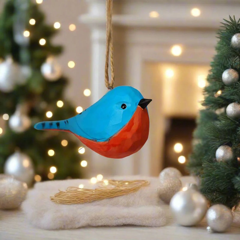 Eastern Bluebird Hanging Ornaments