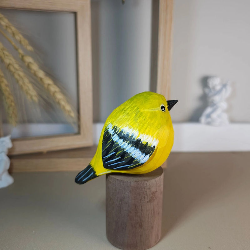 Pine Warbler Figurines