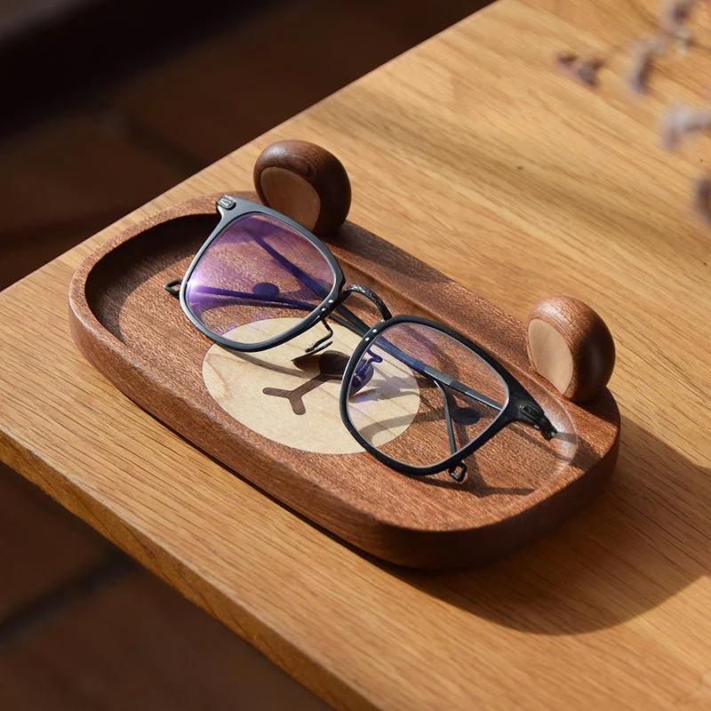 Bear Glasses Storage Tray: Your Adorable Organizer